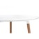 Wooden table Lorini Buka array, natural 80x80x73 cm