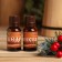 Set: 2 aroma mesh cedar and fir "with a light steam! Happy New Year"