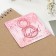 Magnet for a refrigerator and a keychain "Sweet mood", a set of 2 items