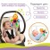 Musical Suspension "Hippo", clockwork, on a crib, stroller, crumb I