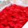 Flowers sakura are soap red, set 50 pcs