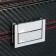 The casket to the leatherette to the clock 6 "Carbon with a red line" 8x33x12 cm