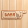 The pointer is a hand with the inscription "Bath" Right, 33x11cm