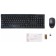 Keyboard mouse Oklick 230m Claw: Black Mouse: Black USB Wireless