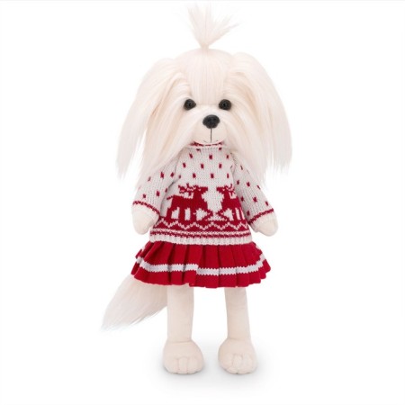 Soft toy "Lucky Mimi: Scandinavian motifs", with a frame, 37 cm