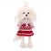 Soft toy "Lucky Mimi: Scandinavian motifs", with a frame, 37 cm