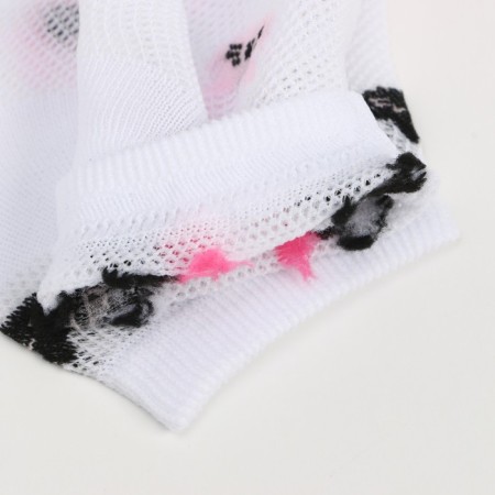 Women's socks "Kingdom of Cats", white color, size 36-39-3