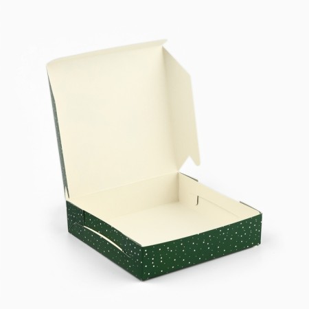 Folding box “Happy New Year!”, Oranges 14 x 14 x 3.5 cm, New Year-4