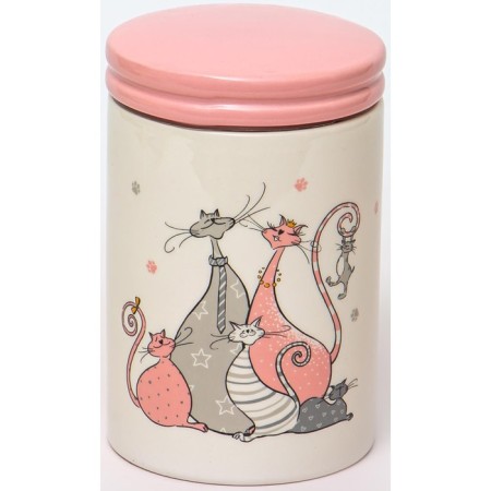 Bank for bulk Elrington "Cats", 850 ml