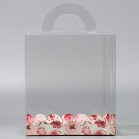 Confectionery box, chest, packaging, only for you my love, 16 x 16 x 18 cm-2