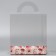 Confectionery box, chest, packaging, only for you my love, 16 x 16 x 18 cm
