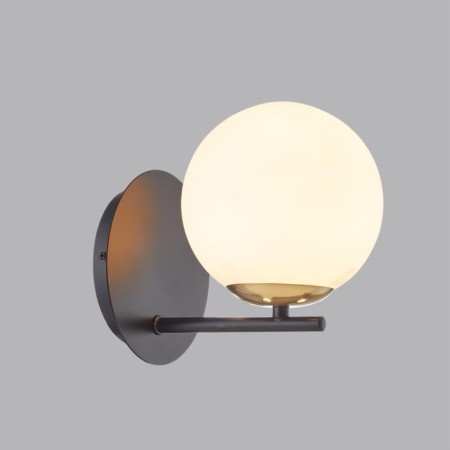 Bra Lumion. DEXTER, 1x40W, E14, 200x200x150 mm, black color, bronze