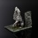 Souvenir "Gray Wolf", 8x12x10 cm, coil, gypsum