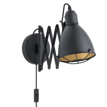 Bra Treburley, 1x28W, E27, steel, black, brown