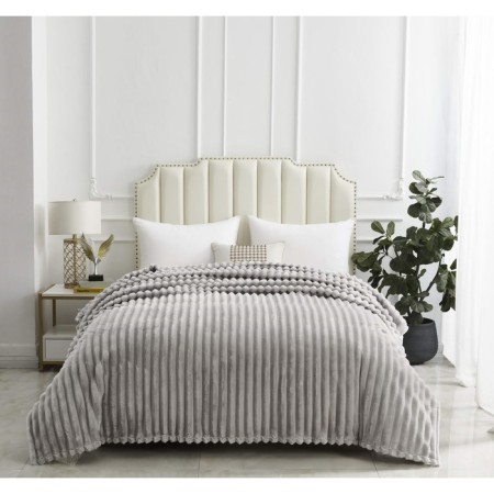 Sofi de Marko “Ornella” plaid, size 220x240 cm, color gray color