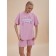 Female set, size s, pink color