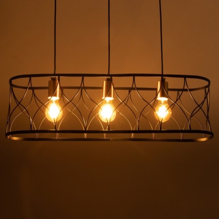 Lamp 2625/3 E27 40W Black 70x20-120 cm Bayerluux-3