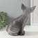 Figure "Kitten Sphinx" 22 x 10 x 21 cm.