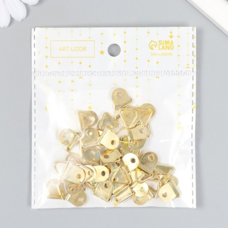 Suspension metal for photo frames/Pictures Gold 2x1.3 cm-4