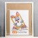 Photo frame plastic 40x50 cm 781 white