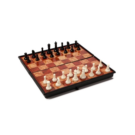 Chess 19 x 19 cm, King H-3.3 cm, d-1.5 cm, plastic board and figures