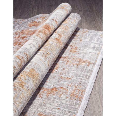 Rectangular carpet Sirma Seattle, size 80x150 cm, Acik Gri/Acik Terra color-1