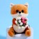 Soft toy "Charming Vasilisa"