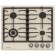 Hon surface Delvento V60V41R011, gas, 4 burners, beige