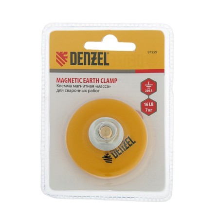 Denzel 97559 grounding terminal, for welding, force 7 kg, 200 A-2
