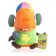 Soft dino toy "Ricky in headphones", with sound, 20 cm