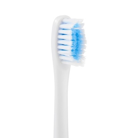 Luazon LP-005 electric toothbrush, vibrational, 2 nozzles, from battery, white-3