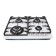 Hon surface Nordfrost HM 6042 W, gas, 4 burners, white
