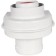 The chimney element Rommer RCA-8080-240002, adapter monobl., D = 80/80mm, sleeve d = 60mm, l = 50mm