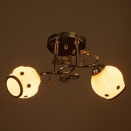 Velma chandelier 2x40W E27 Chrome Model: 2600549-2