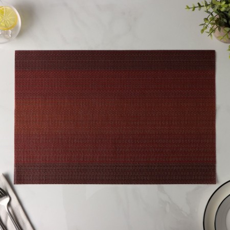 Serving napkin on the Tenzel table, 45.5 × 30 cm, burgundy color-3
