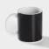 Mug - chameleon ceramic shade "The mysterious fox", 350 ml, white color