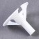 Holder-is a ball for balls, d = 5 mm, white color, set of 100 pcs.