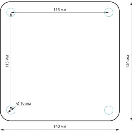 Elektrostandard lamp, 60 W, E27, IP54, on a pillar, h = 600 mm, techno 1550 black-1