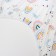 Lovelife bedding set "Rainbow" 112*143 cm, 60*120+20 cm, 40*60 cm, satin, 100% cotton