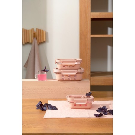 Container for baking, storage and carrying of products in the Smart Solutions cover, beige color, 370 ml-15