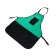 Apron for tools, seven pockets, green-black, Greengo