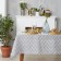 Dolyana tablecloth 145x145cm, zigzag cent, 100%PE, Rogozhka 200 g/m