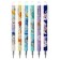 A set of ballpoint pens 12 pieces, 0.5mm, automatic, a body with a pattern, black ink, mix
