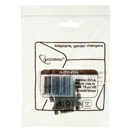 Adapter Gembird, DVI-A 29 (M) -VGA (F), white-2