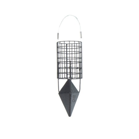Metallic feeder X-Feeder ME Bullet 4K M Grid, Matt Black, 80 g, 35 ml