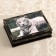 Casket "Animals", 10 × 14 cm, lacquer miniature, mix