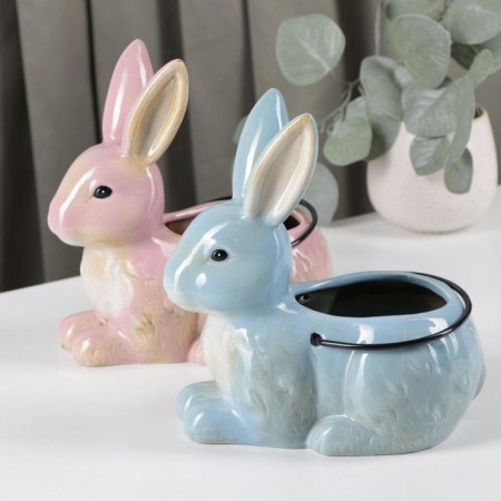 Ceramic "Bunny" candy, 17.5 × 12 × 19 cm, color mix-3
