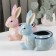 Ceramic "Bunny" candy, 17.5 × 12 × 19 cm, color mix