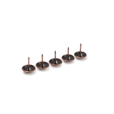 Tundra nails, decorative, 19x22 mm, copper, 50 pcs-11