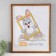 Photo frame Plastic "Vintage" 40x50 cm, Karelian birch